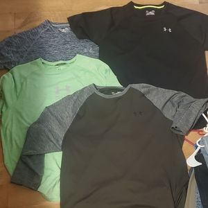 Mens large new tees UA